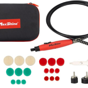 Professional Mini Polisher (MN01) with 5/8” Adaptor - Polishes Car Headlamps, Br