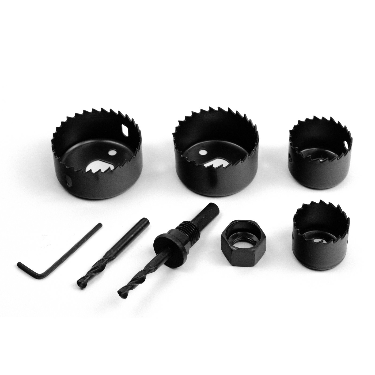 Hole Saw Kit, Cuttex Tools 7 Pcs Most Common Sizes With All Accessories - Image 3