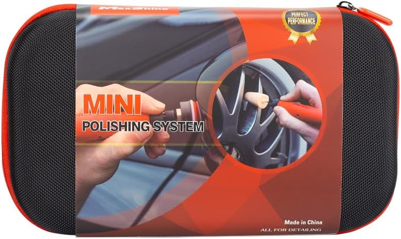 Professional Mini Polisher (MN01) with 5/8” Adaptor - Polishes Car Headlamps, Br - Image 3
