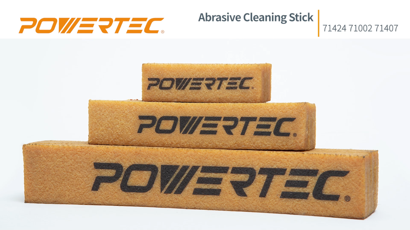 Abrasive Sanding Belt Cleaner Stick Natural Rubber Sander Cleaning Eraser, 71002 - Image 2