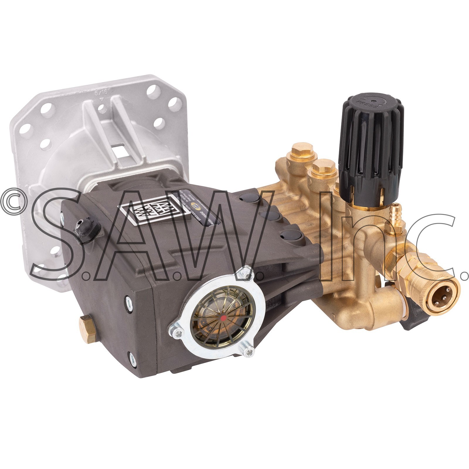 EW4040 AAA Pressure Washer Pump 4.0 GPM @ 4400 PSI Static 1 Inch Hollow Shaft