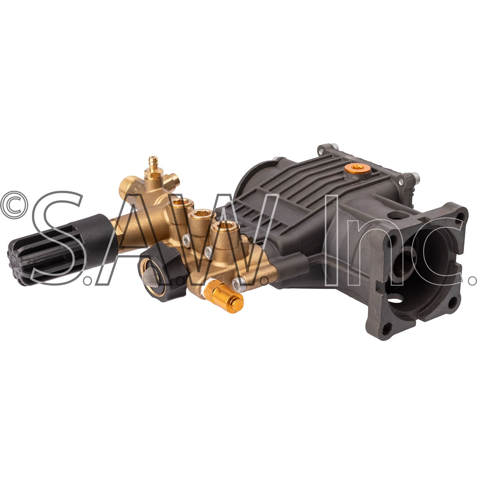 8.7GA12 AAA Pressure Washer Pump 2.5 GPM @ 3400 Max PSI 3/4" Hollow Shaft - Image 2