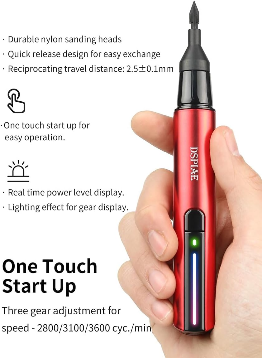 Electric Reciprocating Sander – Precision Multi-Speed Sanding Tool with Fine San - Image 4