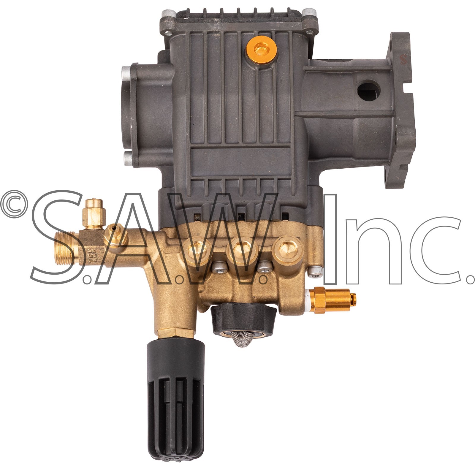 8.7GA12 AAA Pressure Washer Pump 2.5 GPM @ 3400 Max PSI 3/4" Hollow Shaft - Image 3