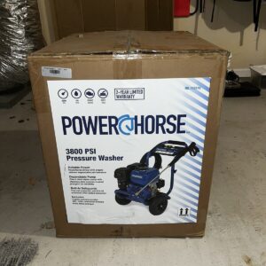 Powerhorse Gas Cold Water Pressure Washer, 3800 PSI, 3.6 GPM