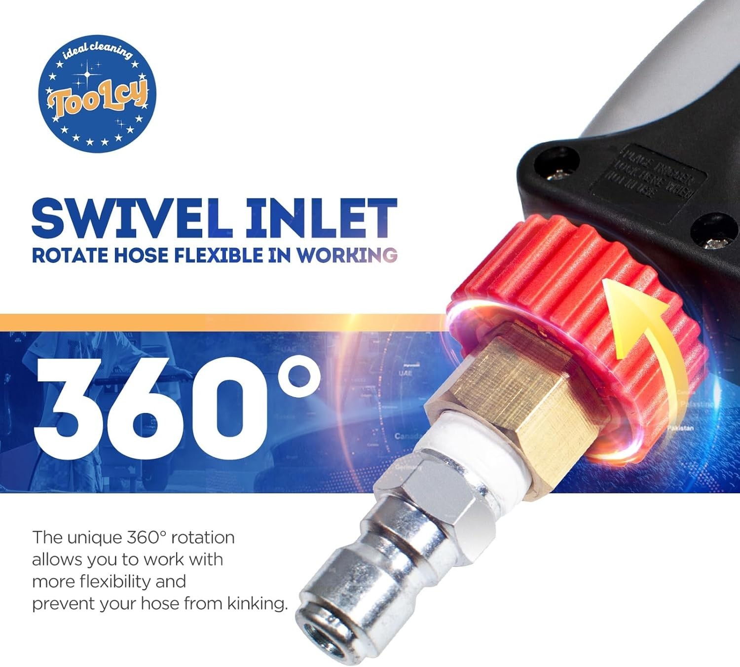 High-Performance 5000 PSI Short Gun for Gas Pressure Washers - Safe and Reliable - Image 4