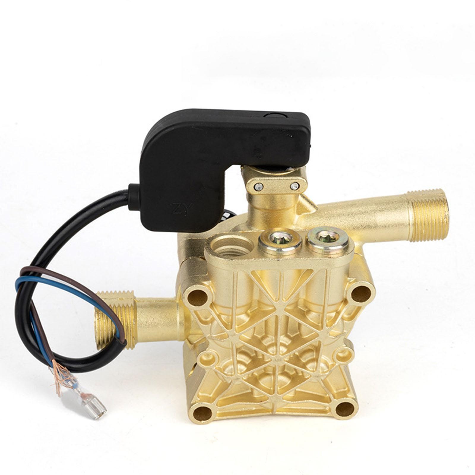 220V High Pressure Water Pump Car Washing Machine Accessories 25mm Inlet