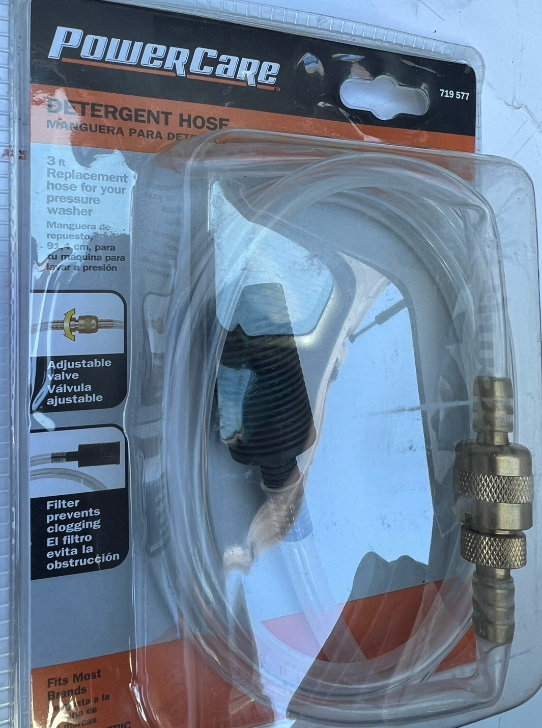 Power Care-Detergent Hose 3' Replacement for Pressure Washer AP31081VNM (NEW) - Image 4