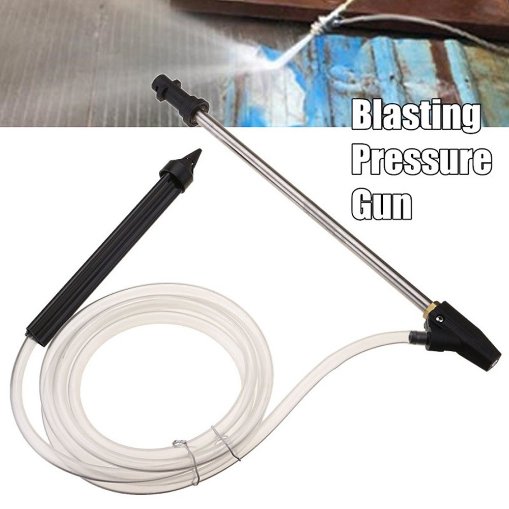 Stainless Steel Pressure Washer Sandblasting Attachment - Lightweight & Durable - Image 2