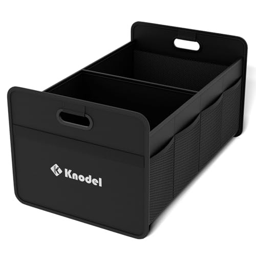 Car Trunk Organizer, Foldable Organizer for Car, Automotive Small Black - Image 2