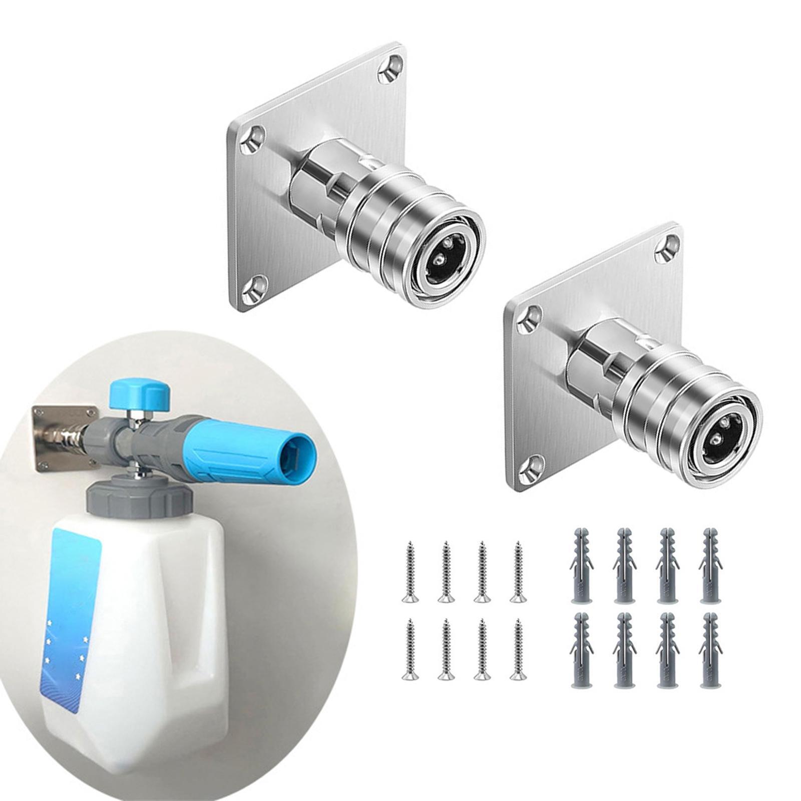 Pressure Washer Accessories Holder Garage Wall Mounted Cleaning Machine Rack