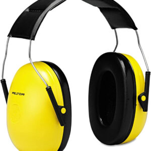 3M PELTOR Optime 98 Safety Ear Protection H9A Over-the-Head Black & Yellow PPE