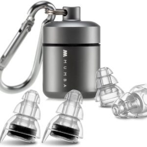 High Fidelity Reusable Ear Plugs 24dB Advanced Filter Technology Ear Protection