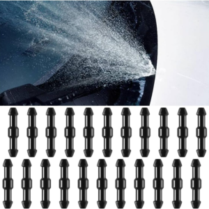 20PCS Windshield Washer Hose Connectors, 2-Way I-Type Hose Replacement Fitting,