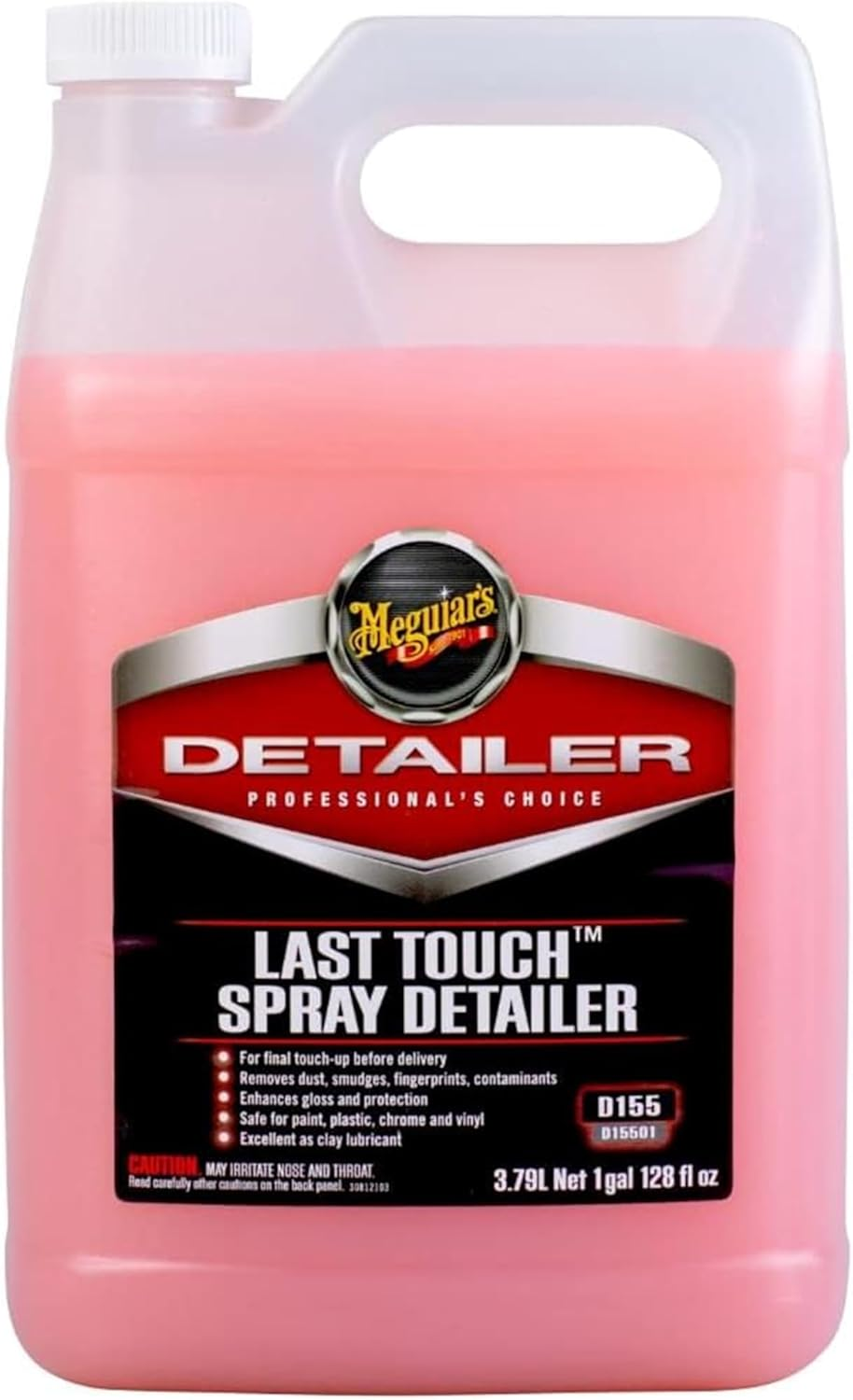 Meguiar's D15501 Last Touch Spray Detailer - 1 Gallon Container