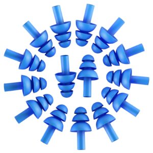 100 Pair Silicone Ear Plugs Sleep Hearing Protection Shooting Noise Cancelling