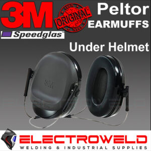 3M Peltor H505B Earmuffs Under Helmet Neck Band Ear Muff Noise Protection 197012
