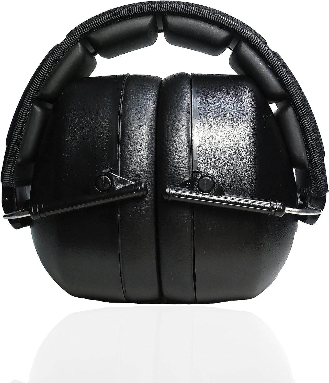 Professional Safety Ear Muffs by Decibel Defense - 37dB NRR - Regular, Black - Image 3