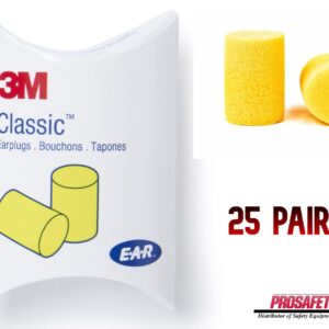 25 PR 3M Disposable Hearing Protection Shooting Sleep Aid Work Ear Plugs NRR 29