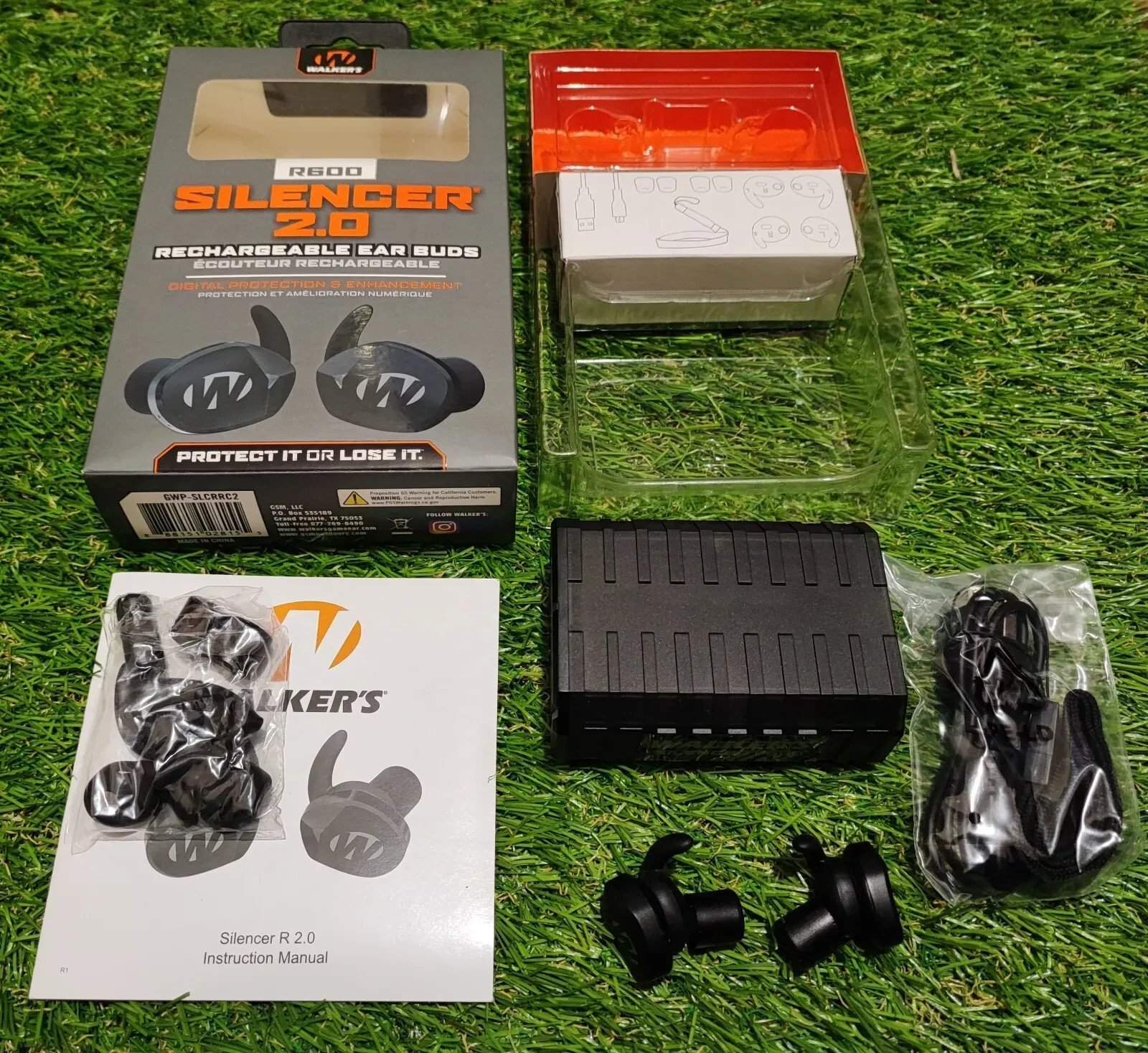 Walkers GWP-SLCRRC2 2.0 Rechargeable 24 DB Black Protective Ear Muffs R600 - Image 3