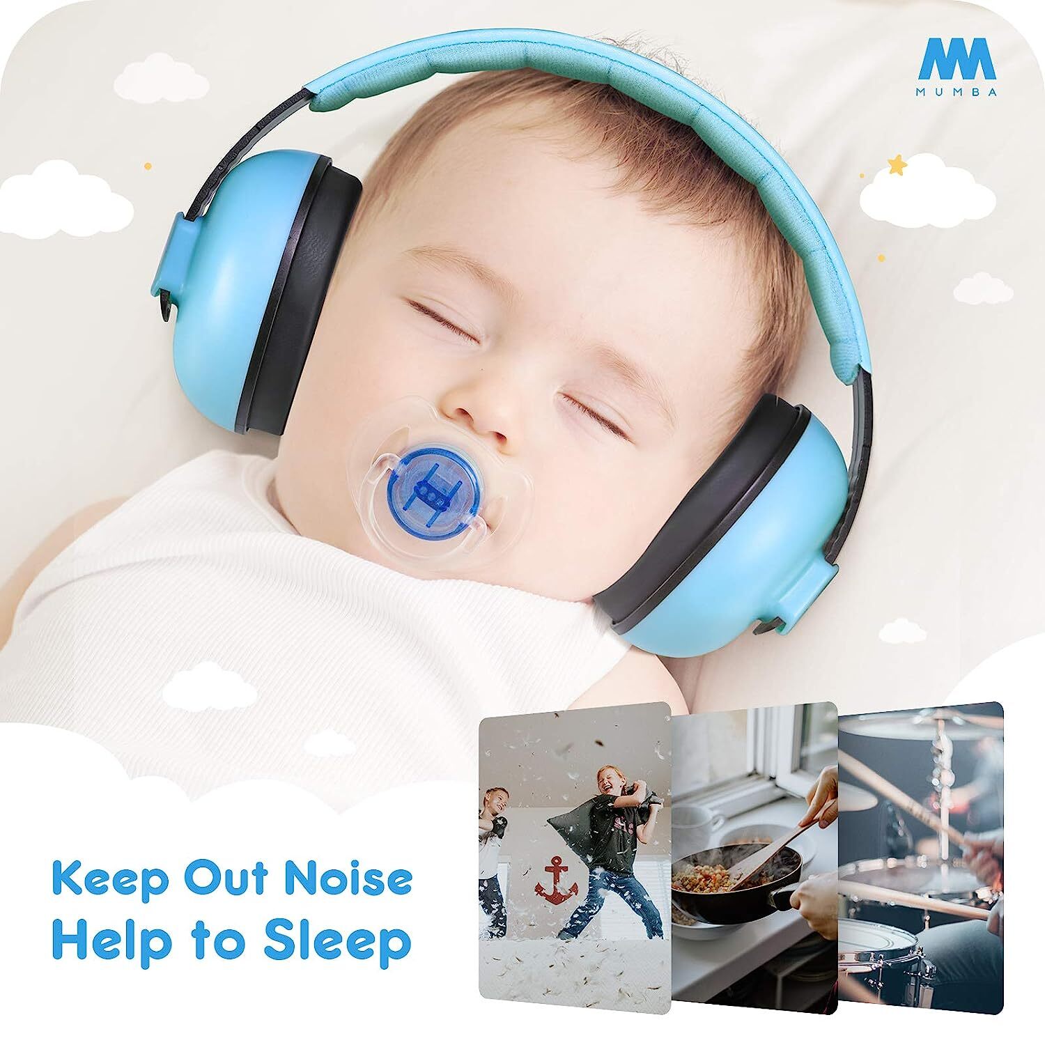 Baby Ear Protection Noise Cancel Headphones Health Hearing Protection Earmuffs - Image 4