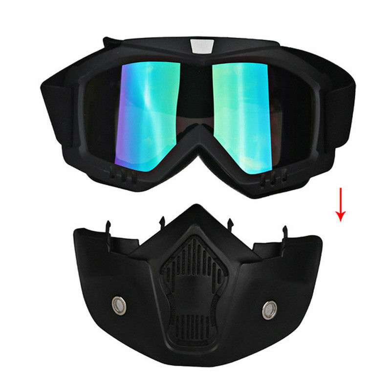 Safety Work Protective Face Mask Shield, Eye Protection Goggles Fit Over Glasses - Image 3
