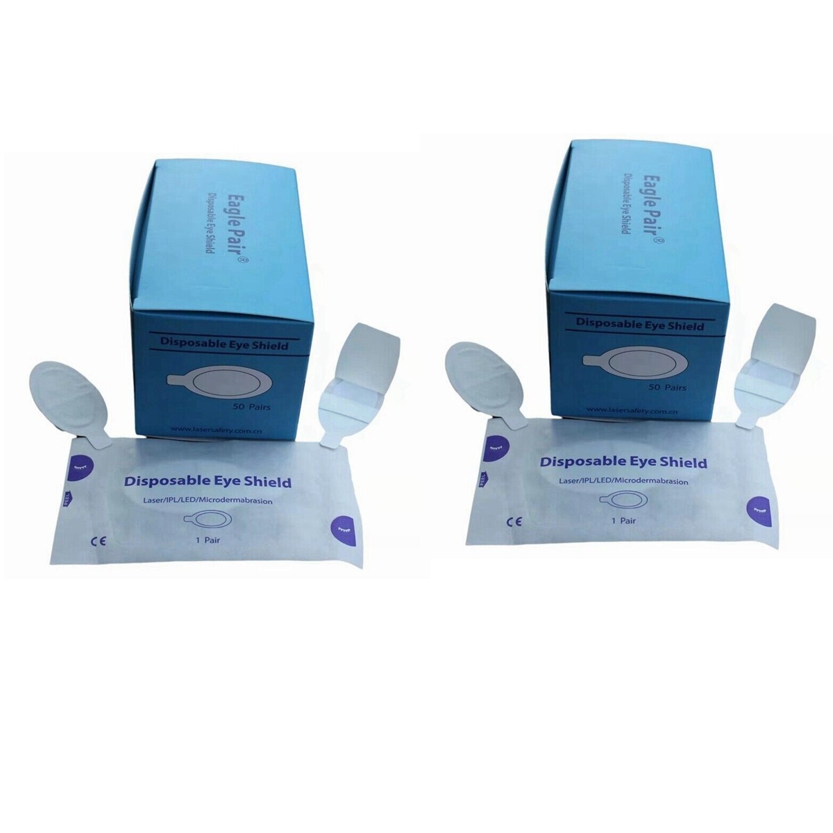 OD7+ 190nm-11000nm Disposal Laser/IPL/LED Eye Shield For Client Eyes Protection - Image 4