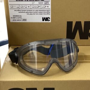 CASE OF 10, 3M GOGGLE GEAR INDIRECT VENT CLEAR SGAF LENS GG2891 EYE PROTECTION