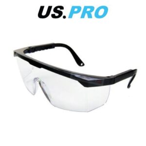 US PRO Tools Safety Glasses UV Protection Eye Protection PPE Adjustable Fit 2988