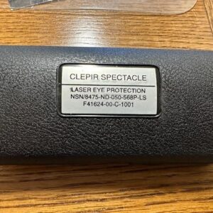 Thales' Clear Laser Eye Protection Infrared (CLEPIR) Safety Glasses spectacles
