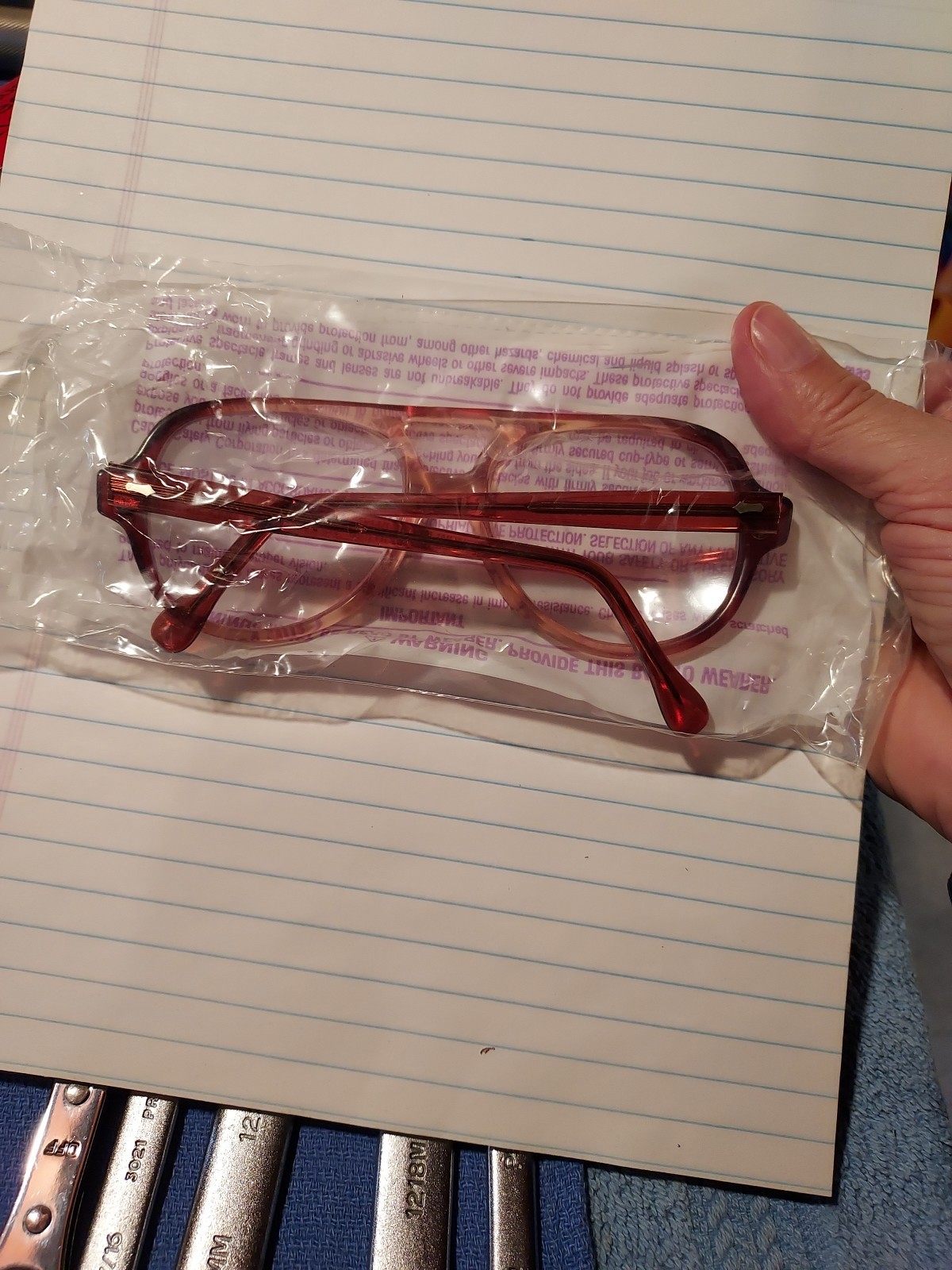 Protective Eye Wear By AOSafety, Industrial, #95090, New, USA - Image 5