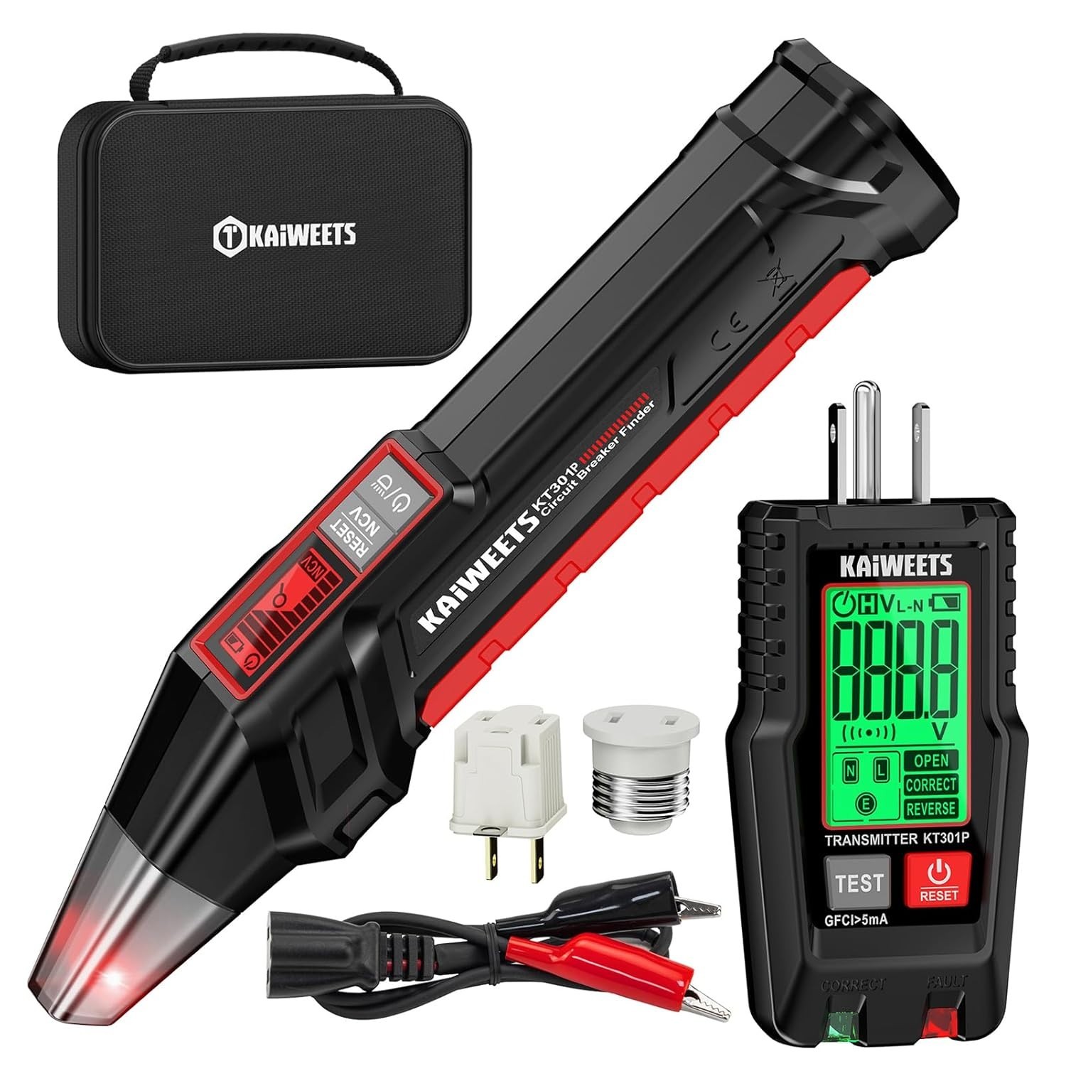 Electrical Circuit Tracer Tool with NCV & Flashlight - Image 3