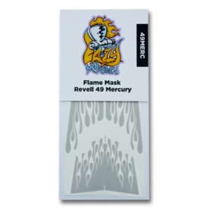 Flame Paint Masks for Revell 1/25 49 Mercury Custom