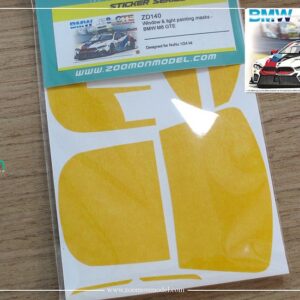 ZoomOn 1/24 M8 GTE Window and Light Painting Masks for NuNu kit