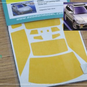ZoomOn 1/24 CRX Window and Light Painting Masks for Fujimi kit
