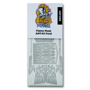 Flame Painting Mask for AMT 1/25 49 - 50 Ford