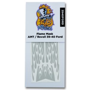 Flame Paint Masks for AMT or Revell 1939 - 40 Ford
