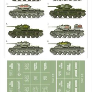 Montex K35014 KV-1S masks