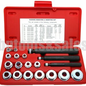 20 Pc Bushing Seal Installer Remover Bearing Race Set Driver Tool Kit Automotive