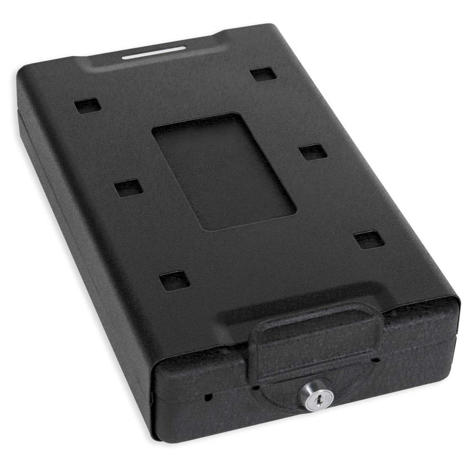 Bulldog Cases Personal Car Safe 11.3" x 6.9" x 2.5" Keyed Lock Black BD1150