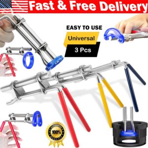 3PCS Hydraulic Cylinders Road Seal Installing Tools for Piston Repair Automotive