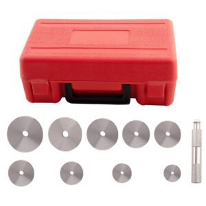 10pc Wheel Bearing Race Seal Driver Master Auto installer Tool Kit Set Aluminium