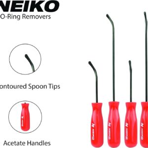 NEIKO 20758A O-Ring Pick Set for Automotive Seal Puller & Hook Set