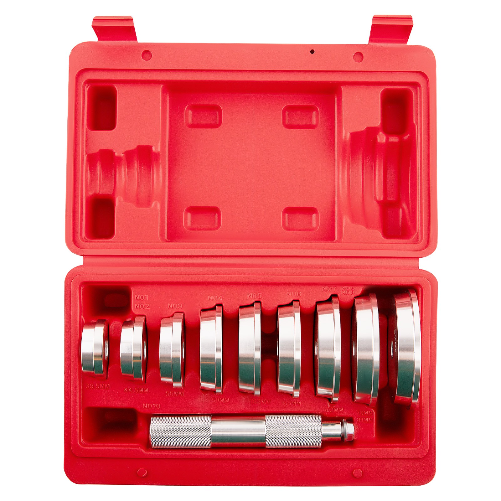 10pcs Wheel Bearing Race Seal Driver Master Auto installer Tools Kit Aluminium - Image 2