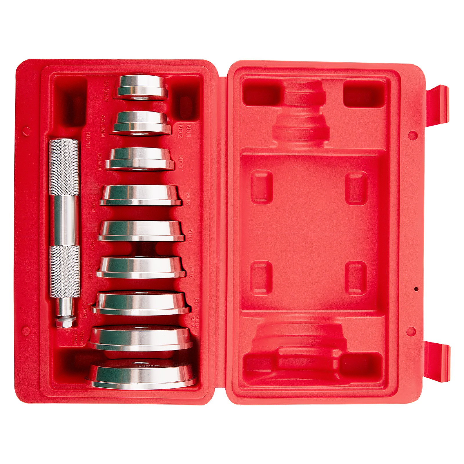 10pcs Wheel Bearing Race Seal Driver Master Auto installer Tools Kit Aluminium - Image 4