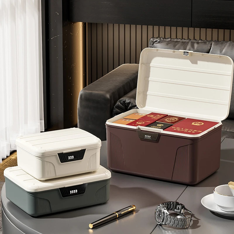 Digital Password Lock Safe Box Passport Medicine Portable Organizer Case Cash - Image 3