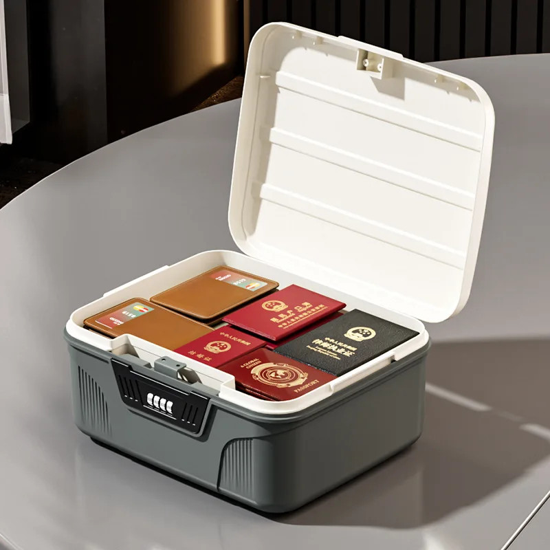 Digital Password Lock Safe Box Passport Medicine Portable Organizer Case Cash - Image 5