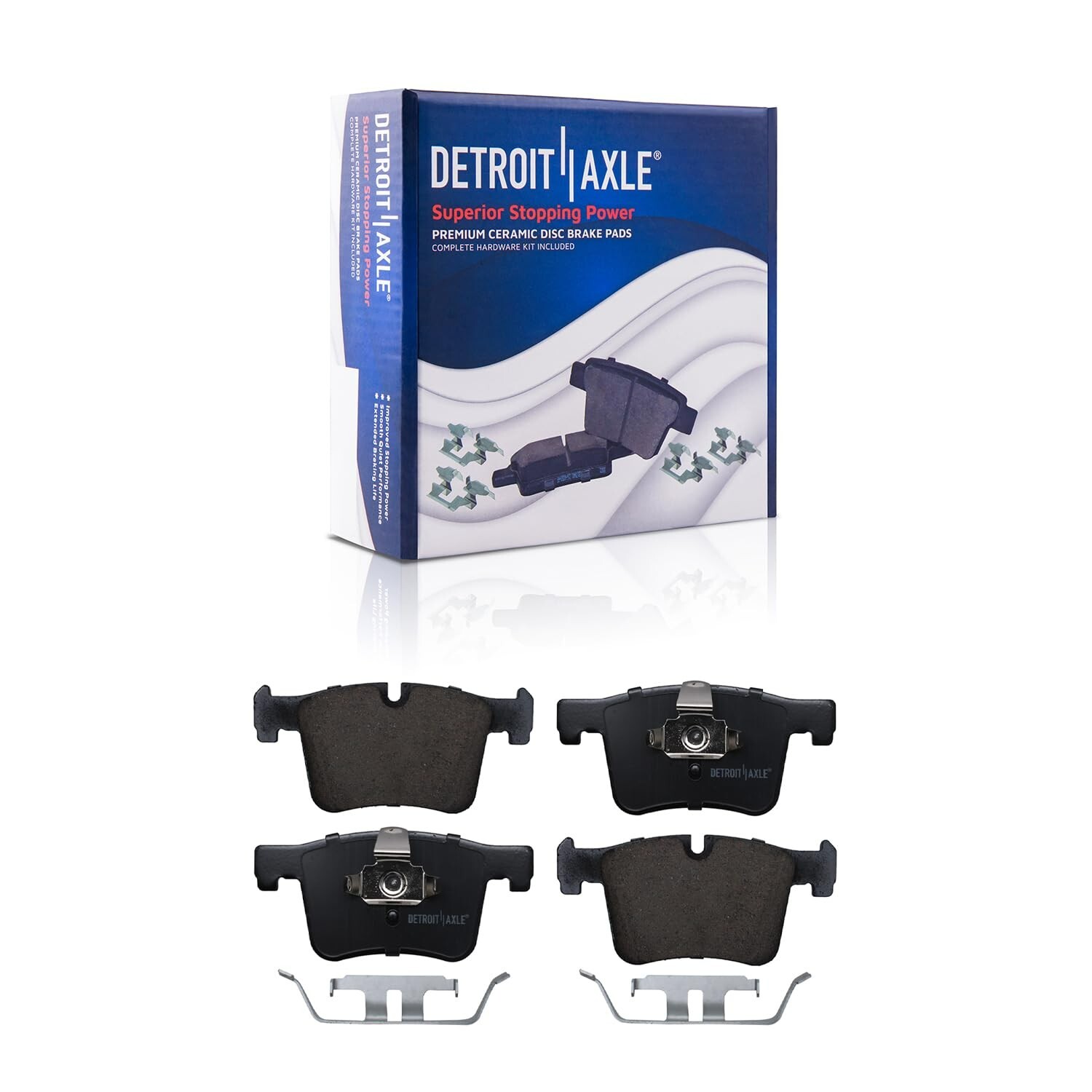 Front Rear Ceramic Brake Pads for BMW 228i 230i 320i 328i 330i 428i 430i xDrive - Image 4