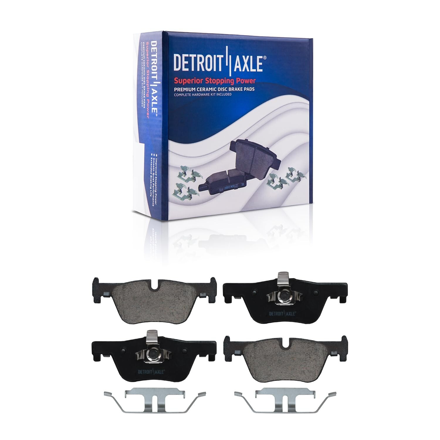 Front Rear Ceramic Brake Pads for BMW 228i 230i 320i 328i 330i 428i 430i xDrive - Image 5