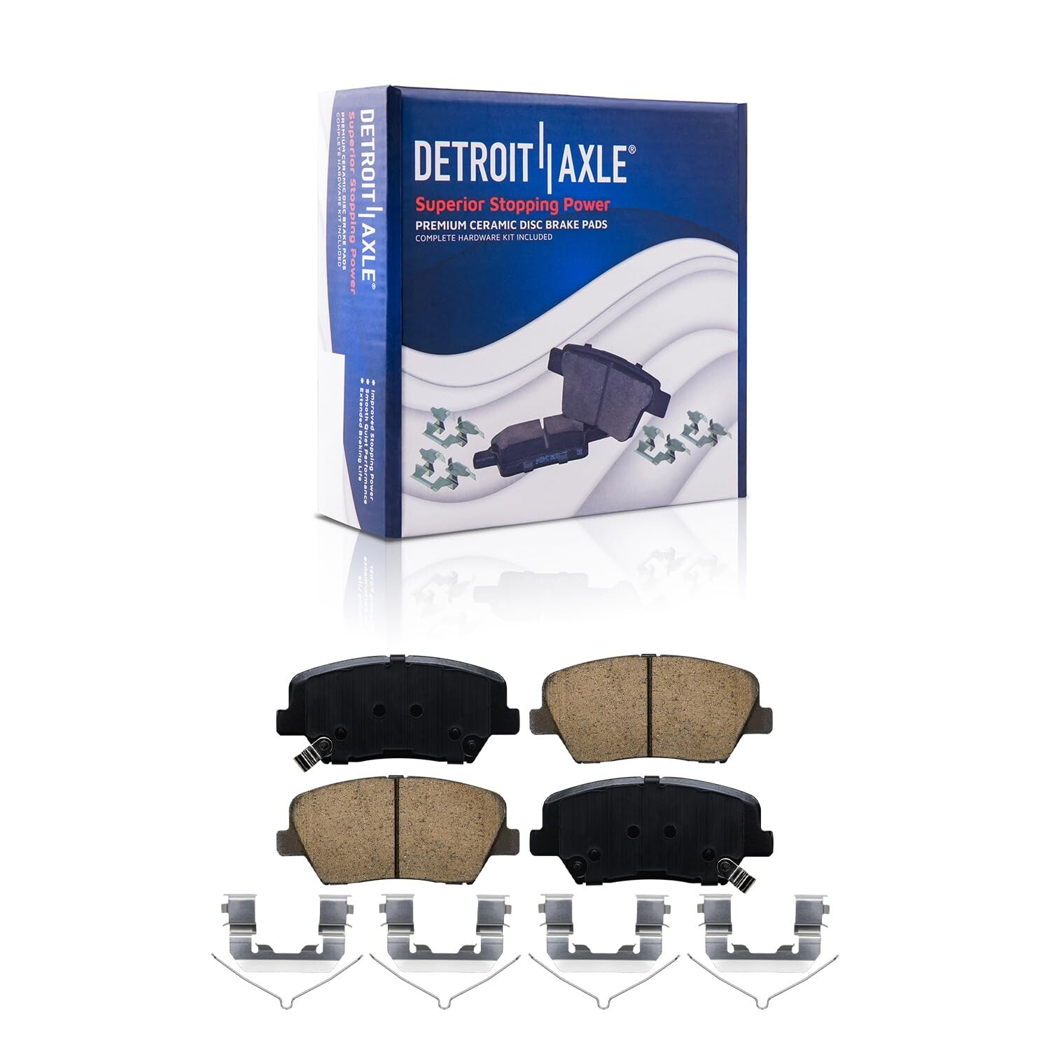 10pc Front Rear Drilled Brake Rotors Brake Pads Kit for Santa Fe Sport Sorento - Image 5